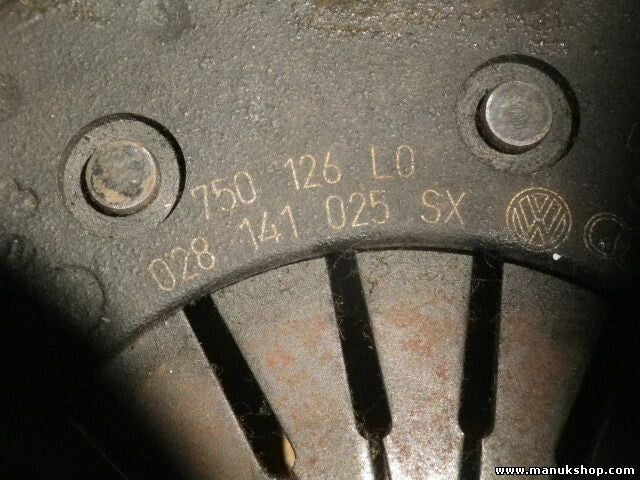 Druckplatte Audi VW Volkswagen 750126L0 028141025SX 028 141 025 SX 750 126 L0