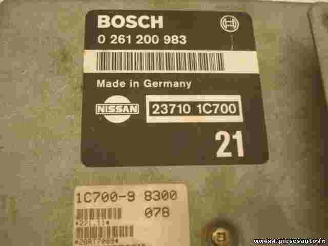 Motorsteuergerät  Nissan Serena 237101C700 23710 1C700 BOSCH 0261200983