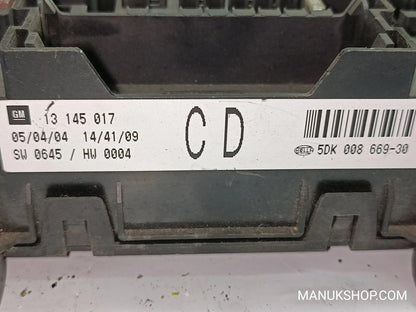 Sicherungskasten Opel Astra H 13145017 13 145 017  5DK00866930 5DK 008 669-30