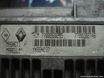 Motorsteuergerät Renault Clio 1.2 12V HOM7700868295 7700868295 PLF7700104481