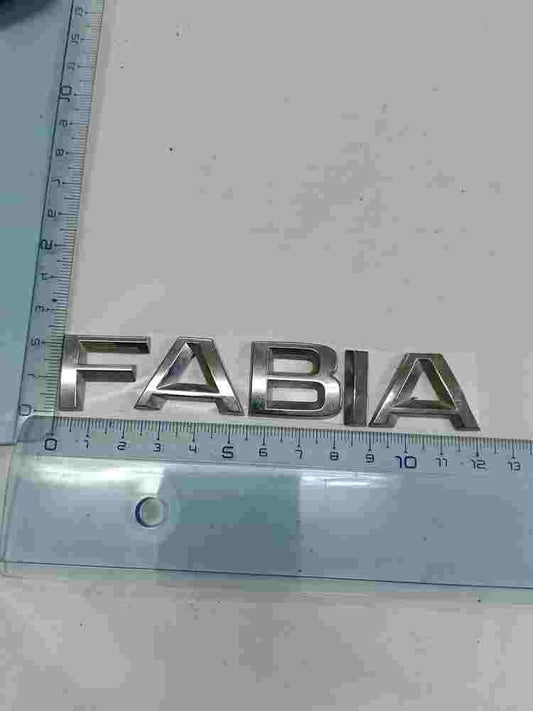 Emblem Skoda Fabia 12cm.