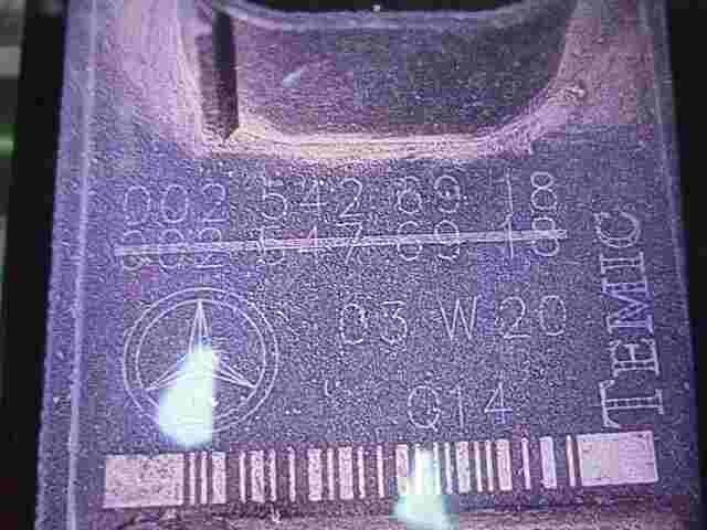 Airbagsensor Airbagsteuergerät Mercedes CLS C219 W219 0025476918 0025426918