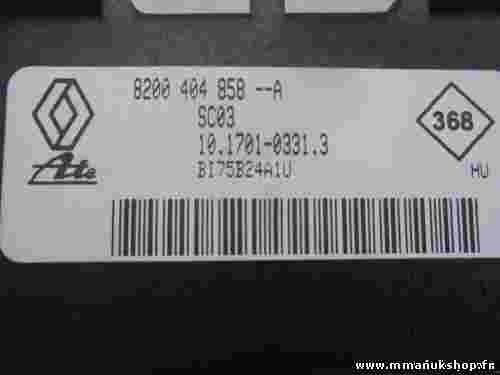 Drehratensensor ESP Renault Laguna 10170103313 ATE 8200404858A SC03 BI75B24A1U