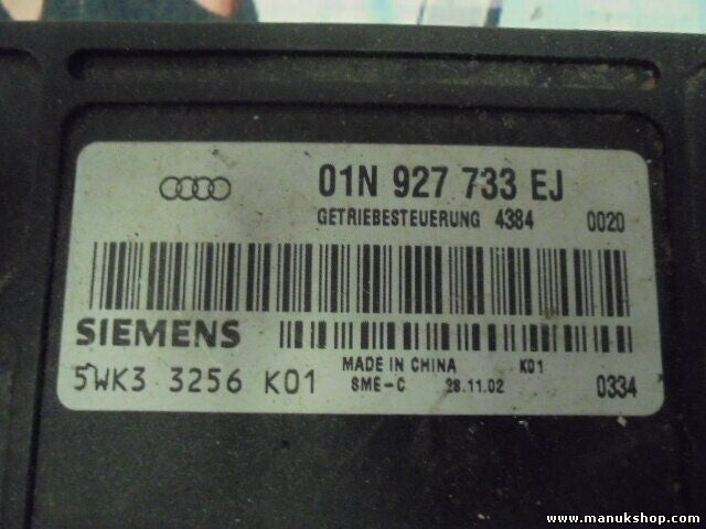 Getriebesteuergerät Audi A4 8D2, B5 1.6 1994/11-2000/10 01N927733EJ 01N