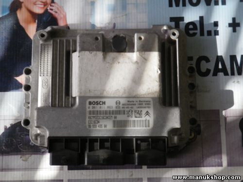 Motorsteuergerät Peugeot 307 9653958980 BOSCH 0281011863 EDC16C34