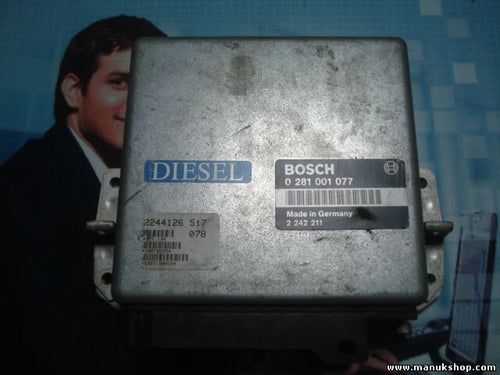 Motorsteuergerät BMW E34 E32 2242211 2244126 5t7 BOSCH 0 281 001 077 0281001077