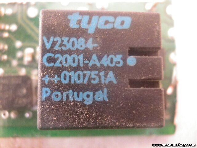 Relais BMW GM3 TYCO V23086C2001A403 V23086-C2001-A403 V23086 C2001 A403 010751A