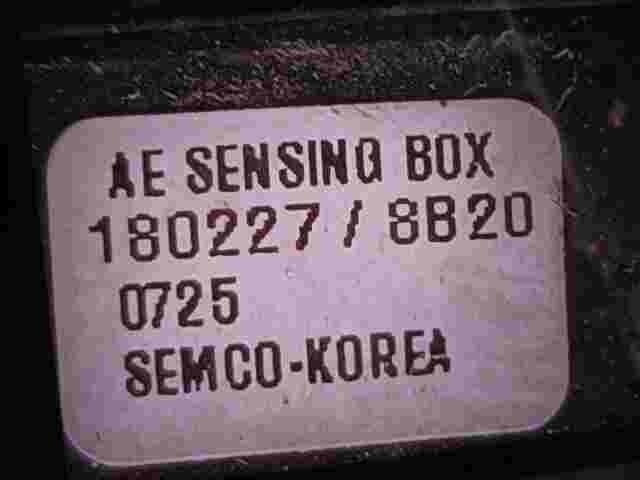 AE SENSING BOX  Kia Niro 180227  8B20 SEMC0 0725