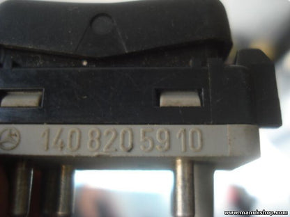 Sitzheizung schalter Mercedes-Benz W140 1408205910 140 820 59 10