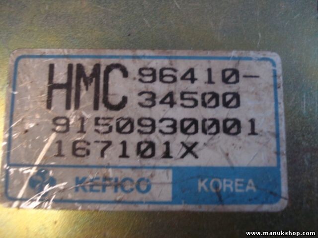 Steuergerät Hyundai Sonata KEFICO HMC 9641034500 96410-34500 9150930001 166510X