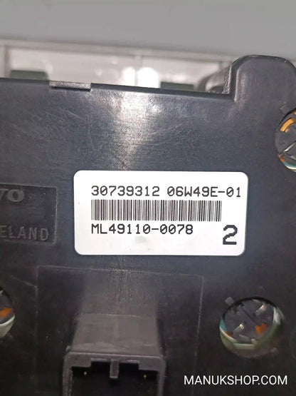 Lichtschalter  Volvo S80 V70 II XC70 S60  30739312 06W49E01 ML491100078