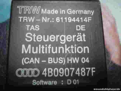 Steuergerät Multifunktion Audi A4 A6 A8 4B0907487F 4BO907487F 61194414F CAN-BUS