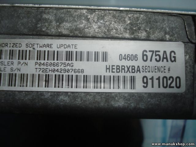 Motorsteuergerät Chrysler 300M 04606675AG P04606675AG HEBRXBA T72EH042907668