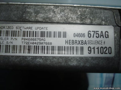 Motorsteuergerät Chrysler 300M 04606675AG P04606675AG HEBRXBA T72EH042907668