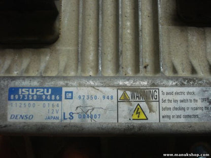 Motorsteuergerät Opel Meriva 1 2005 A1 1.7 12V 8973509486 97350948 1125000164