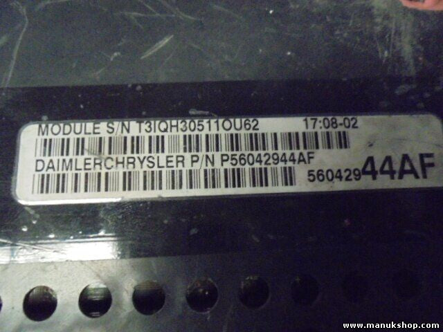Sicherungskasten Jeep Grand Cherokee P56042944AF 56042944AF T3IQH305110U62