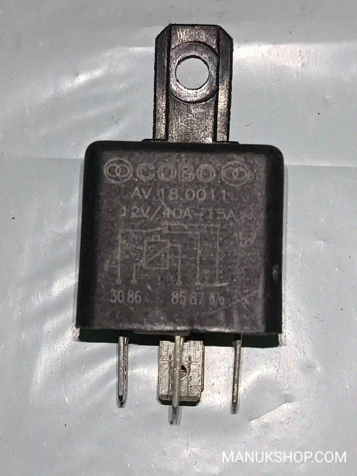 Blinker relais Piaggio X Evo 125 Cobo AV180011 AV.18.0011 12V 40A 15A