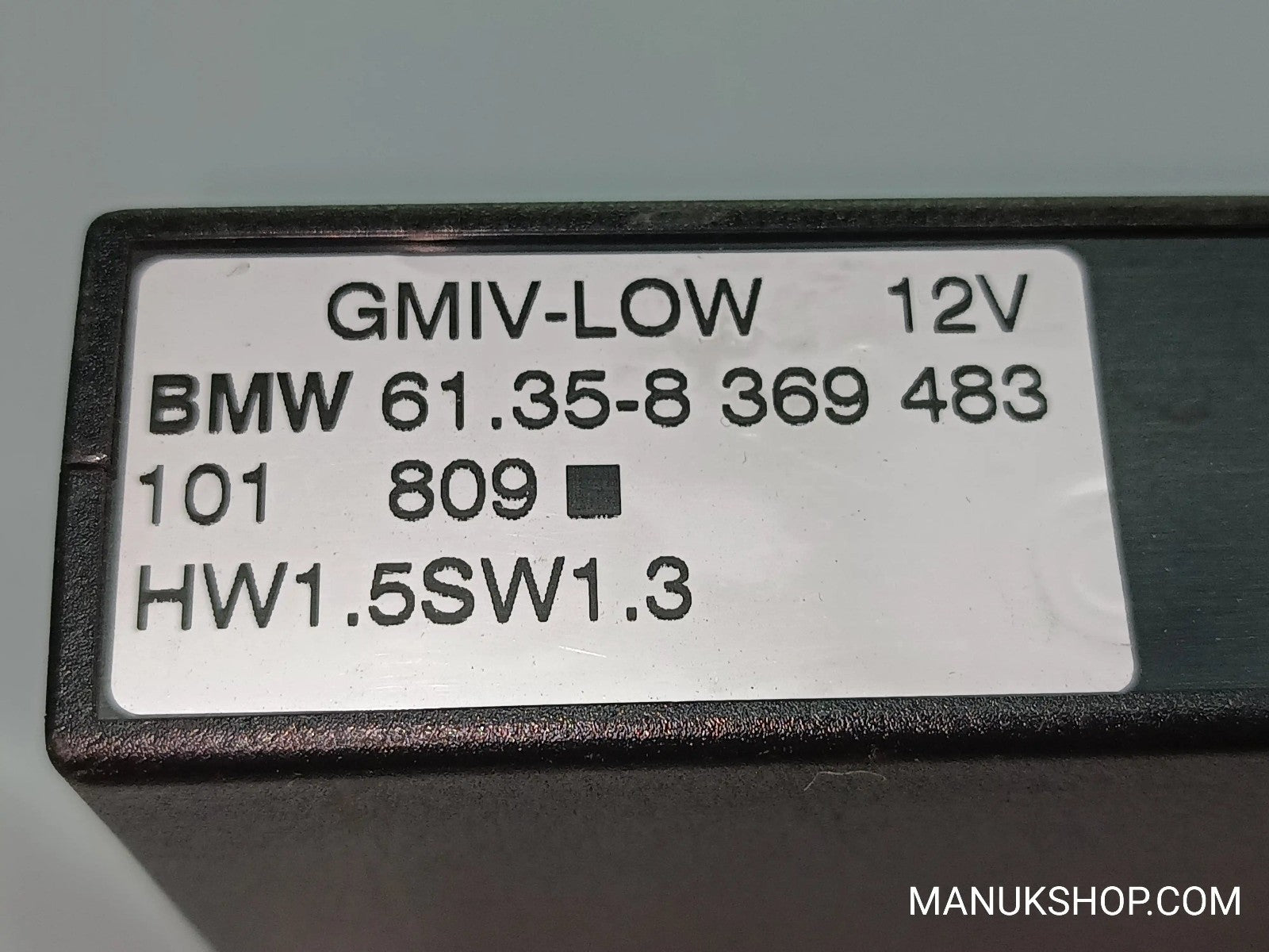Steuergerät Grundmodul BMW E82  E92 E93  61358369483 61.35-8 369 483 101 809 HW1
