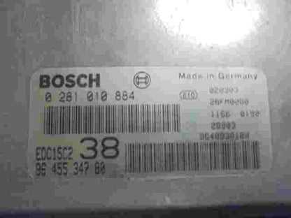 Motorsteuergerät  Peugeot 9645534780 96 455 347 80 9640938180 BOSCH 0281010884