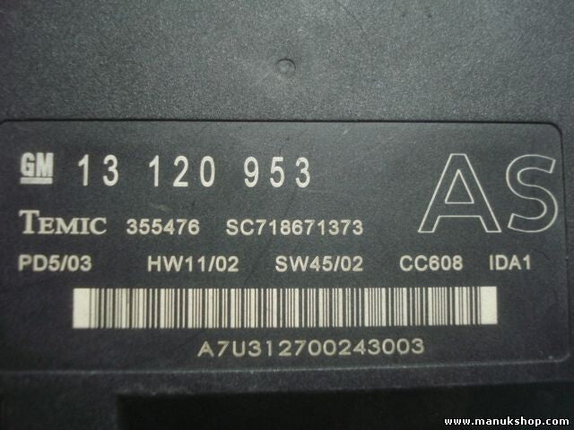 Komfortsteuergerät KSG Opel Vectra C 2.2 DTi 16V 13120953 GM SC718671373