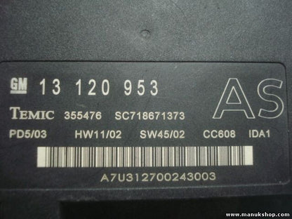 Komfortsteuergerät KSG Opel Vectra C 2.2 DTi 16V 13120953 GM SC718671373