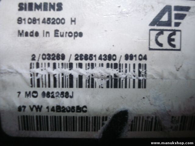 Bordnetzsteuergerät VW Sharan Ford Alhambra 97VW14B205BC 7M0962258J S108145200H