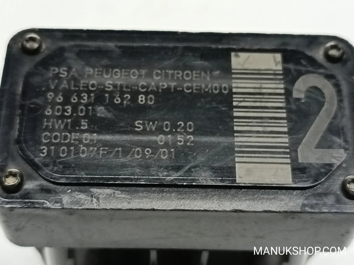Steuergerät Citroen C4 9663116280 96 631 162 80 60301 603.01 HW15 HW1.5 SW020