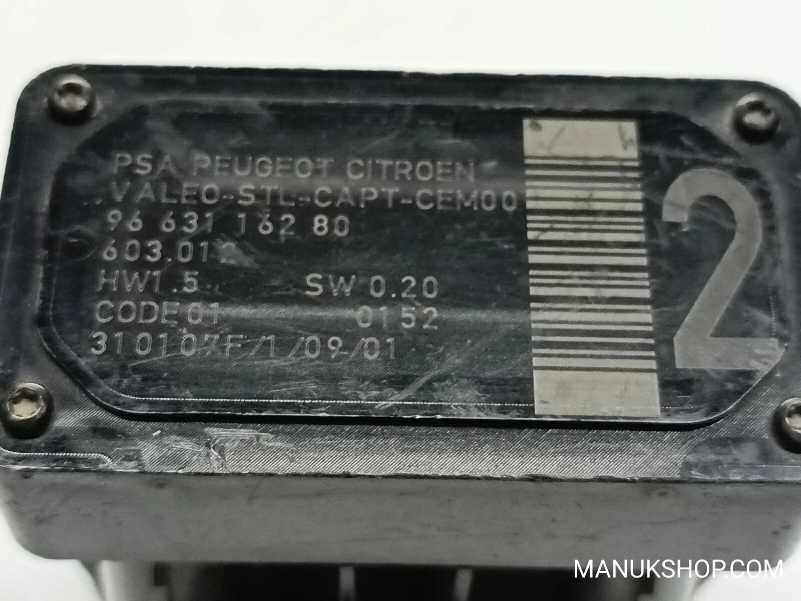 Steuergerät Citroen C4 9663116280 96 631 162 80 60301 603.01 HW15 HW1.5 SW020