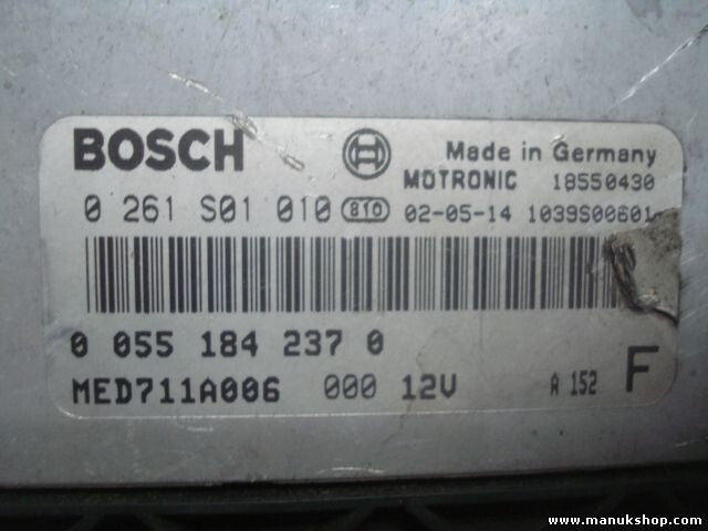 Motorsteuergerät Alfa Romeo 156 2, 0261S01010 00MED711A006 00551842370 18550439