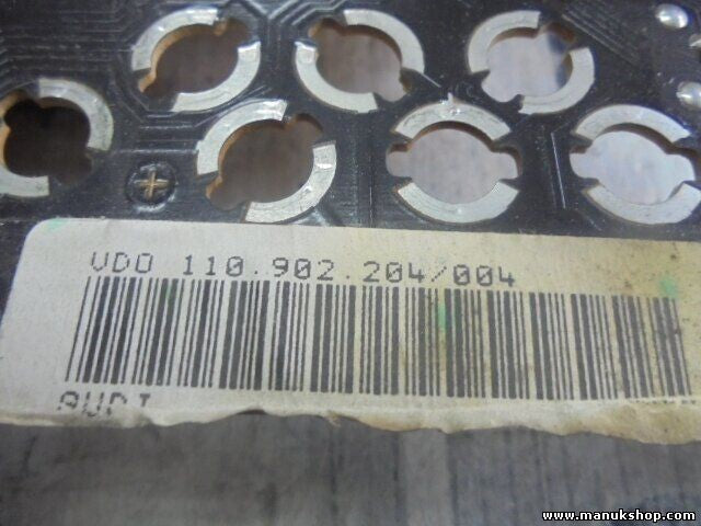 Diagramm des Tachometers Audi 100 A6 4A1919033M 4A1919033DH VDO 110902204004