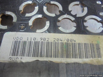 Diagramm des Tachometers Audi 100 A6 4A1919033M 4A1919033DH VDO 110902204004