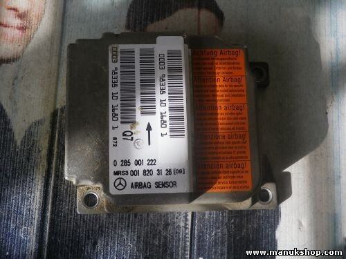 Airbagsensor Airbagsteuergerät Mercedes-Benz W168 Q7 0018203126