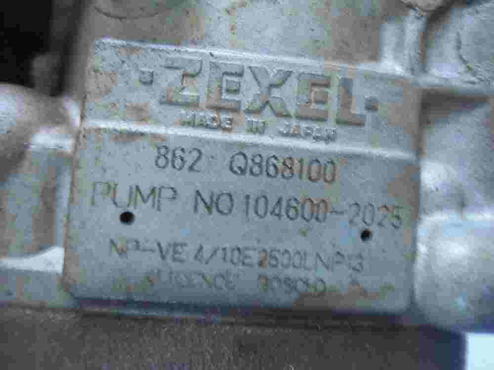 Magnetventil Einspritzpumpe Nissan Almera Sunny2.0D 1046002025 ZEXEL 862 Q868100