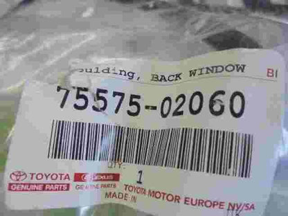 Back Window Molding  Toyota Auris (E18) 7557502060 75575-02060