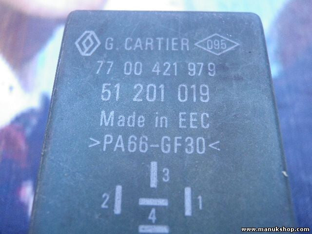 Relais Renault G.CARTIER 7700421979 7 700 421 979 51 201 019 51201019
