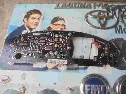 Diagramm des Tachometers Audi 100 (C4) 992647344 VDO 992 647 344