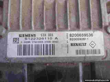 Motorsteuergerät Renault Megane 1.5 8200659536 8200592611 SIEMENS S122326110A