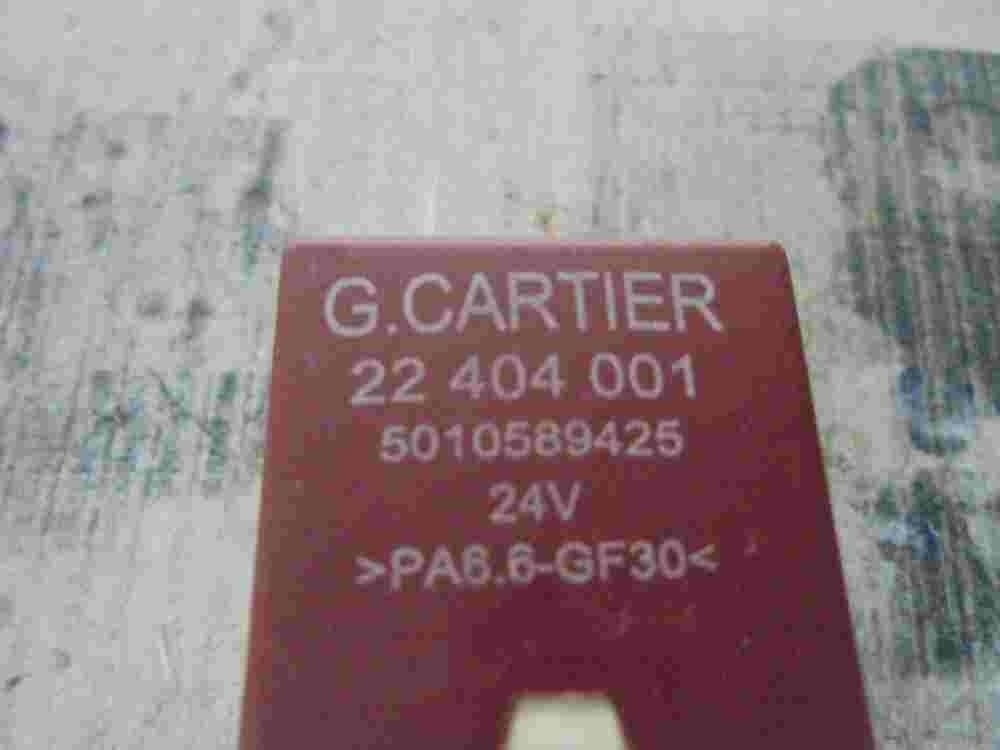 Relais Volvo 22404001 22 404 001 G.CARTIER 5010589425 24V
