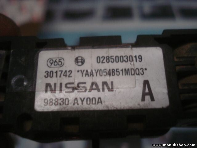 Airbagsensor Airbagsteuergerät Nissan Primera P12 98830AY00A 0285003019