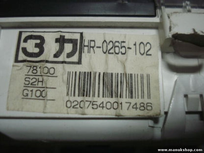 Kombiinstrument Tacho Honda HR-V HR0265102 HR 0265 102 HR-0265