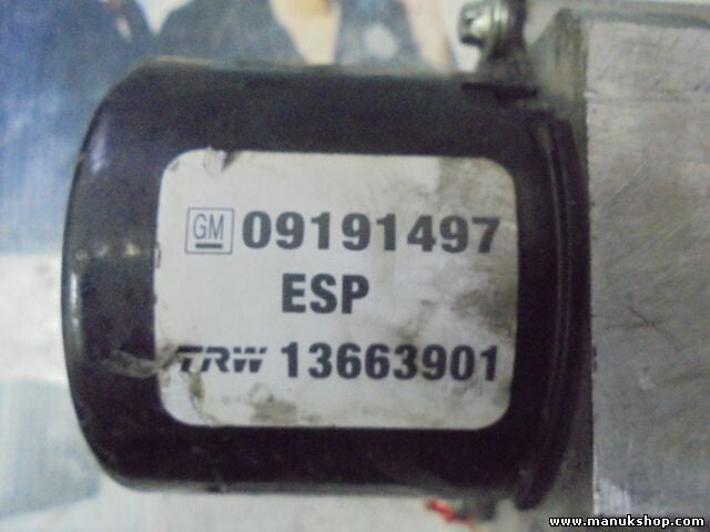 Hydraulikblock Opel Vectra C GM 54084636G 09191497 ESP TRW 13663901 ESP 13509201