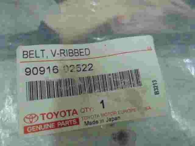 V-Ribbed Belt Toyota 9091602522 90916-02522
