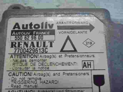 Airbagsensor Airbagsteuergerät Renault Laguna (AH) 7700429613C 550629600