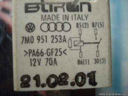 Relais Nebelscheinwerfer Volkswagen T4 7M0951253A 7M0 951 253 A 7MO951253A