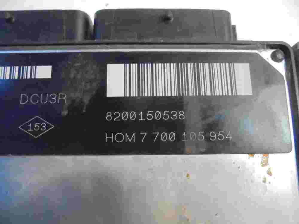 Motorsteuergerät Renault Megane Scenic 8200150538 HOM7700105954 R04010029I