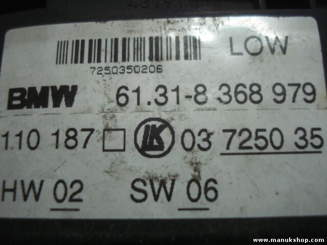 Fensterheber schalter BMW E39 61318368979 0317250 35 8368979