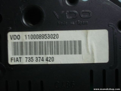 Kombiinstrument Tacho Alfa Romeo 147 735374420 735 374 420 VDO 110008953020