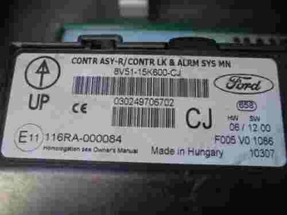 Bordnetzsteuergerät Ford Fiesta Mk7 8V5115K600CJ  F005V01086 116RA000084