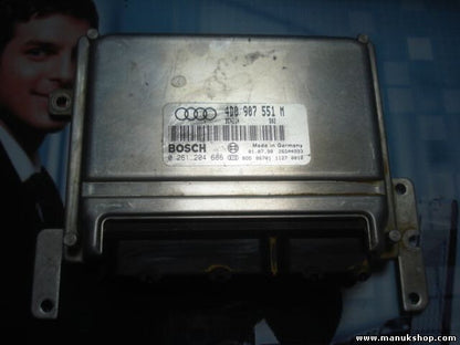 Motorsteuergerät Audi A3 A6 A8 4D0907551M 4D0 907 551 M 4DO907551M 0261204686