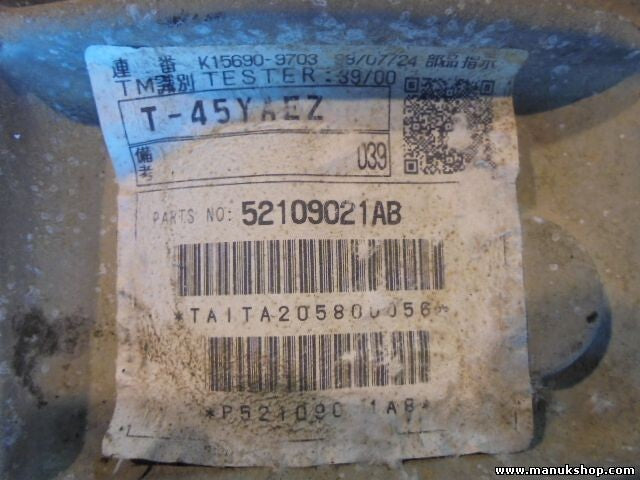 Getriebe Jeep Grand Cherokee Sport 2.5 TD 52109021AB K156909703 T45YAEZ 80711893